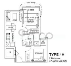 The Hillford (D21), Apartment #568377411